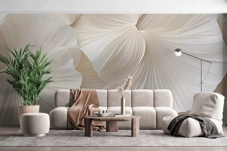 zidne murale latice, cvijeće, bijela, krema, tekstura, nježnost, ukrasne w04216