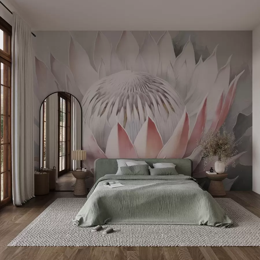 zidne murale Velika protea w04241