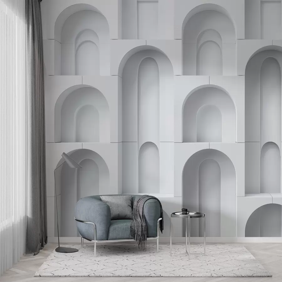 zidne murale volumetrijski lukovi w04282