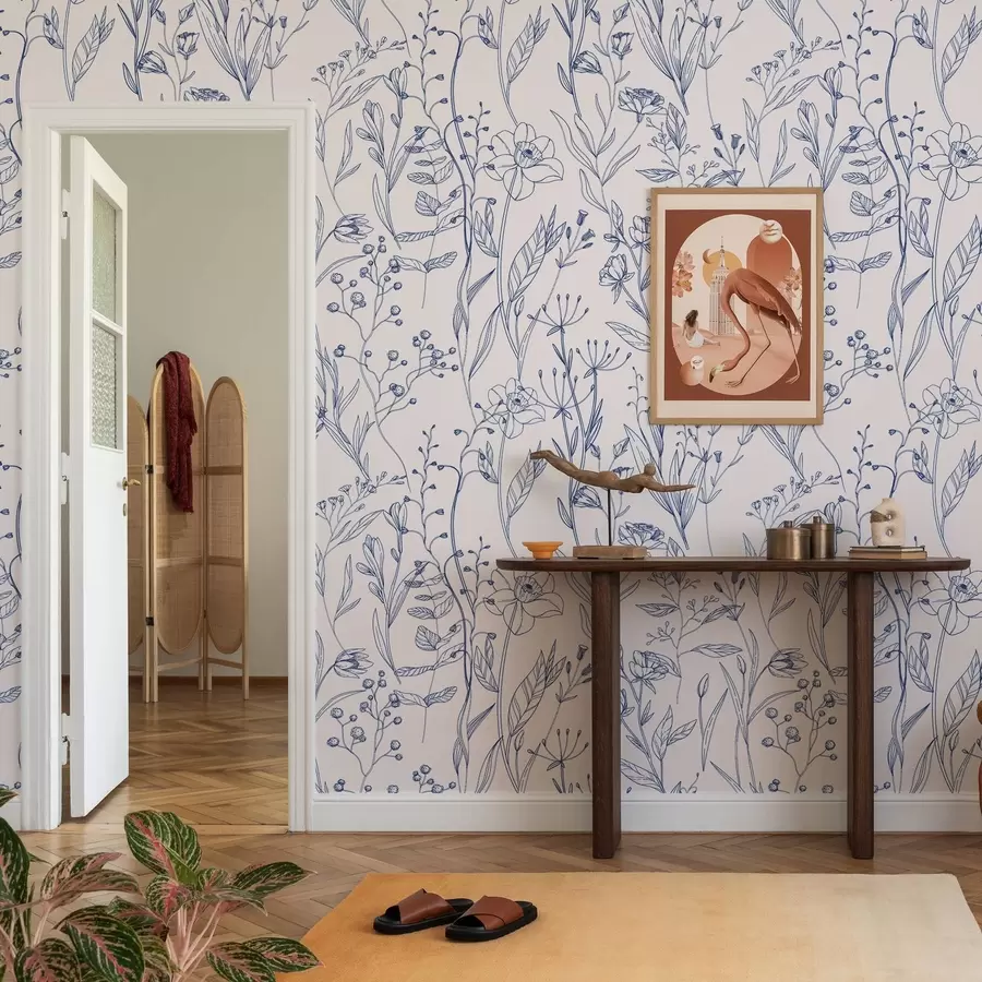 zidne murale Minimalističko divlje cvijeće" a00417v1