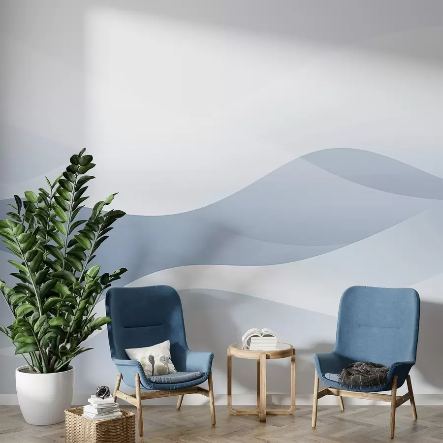 zidne murale Apstraktni valovi w04288