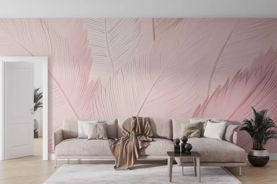 zidne murale Pahuljasto perje w04289v1