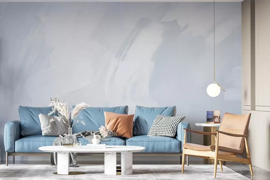 zidne murale Apstraktni potezi s imitacijom istrošene teksture w04291