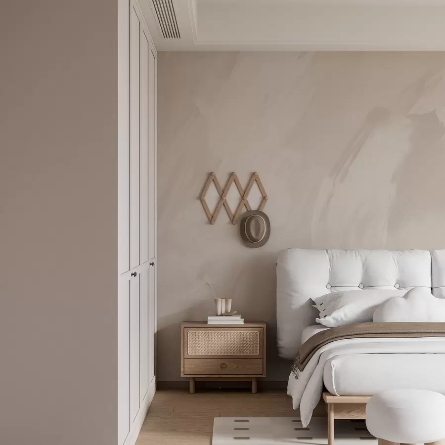 zidne murale Apstraktni potezi s imitacijom istrošene teksture w04291v2