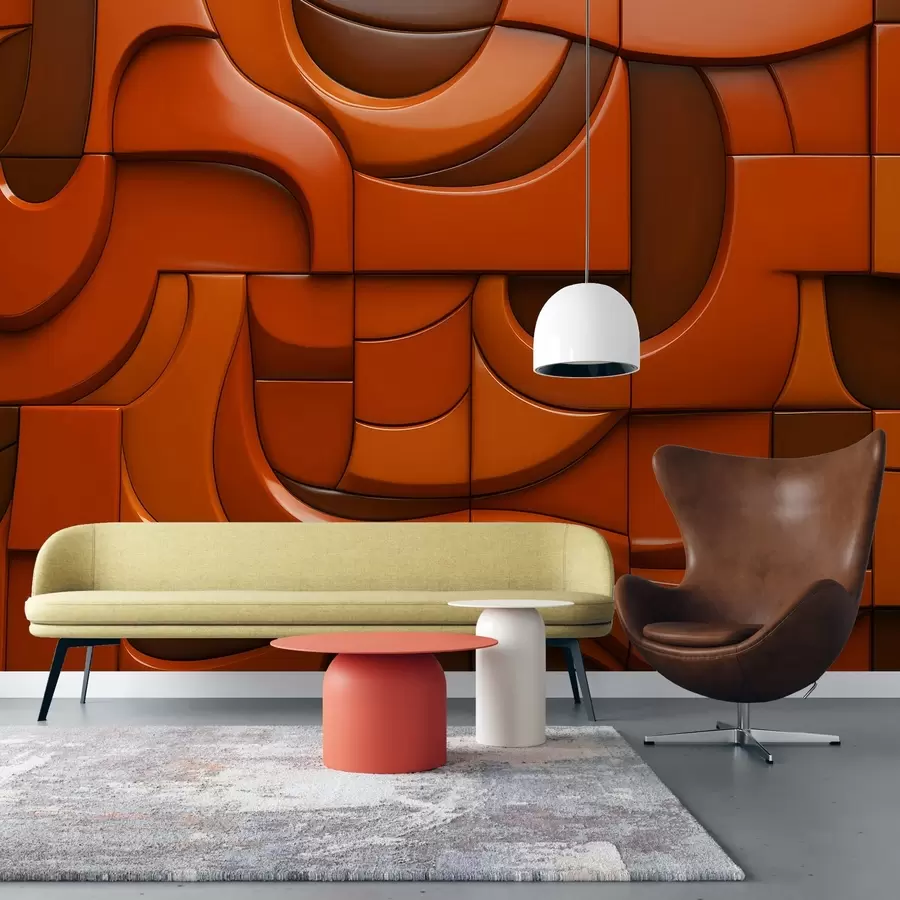 zidne murale Oslikani reljefni zid w04321v1