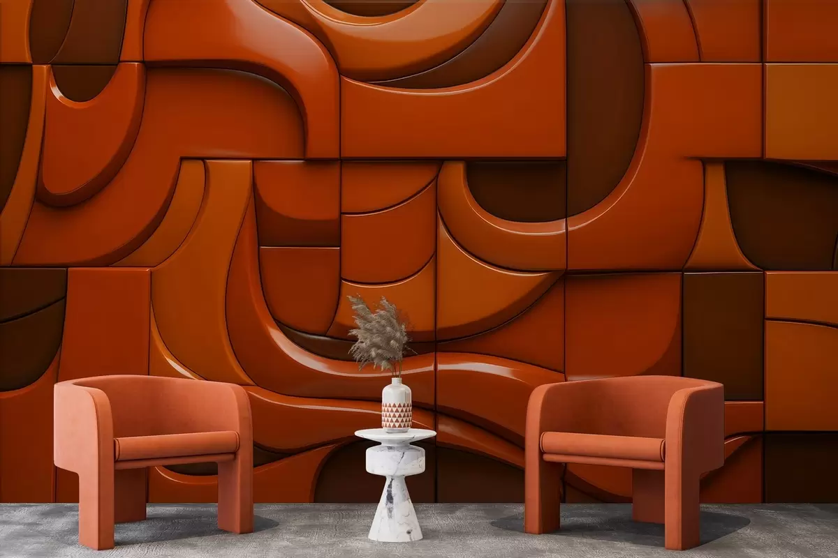 zidne murale Oslikani reljefni zid w04321v1