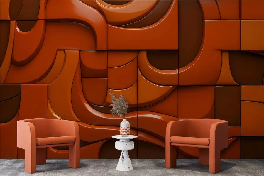 zidne murale Oslikani reljefni zid w04321v1