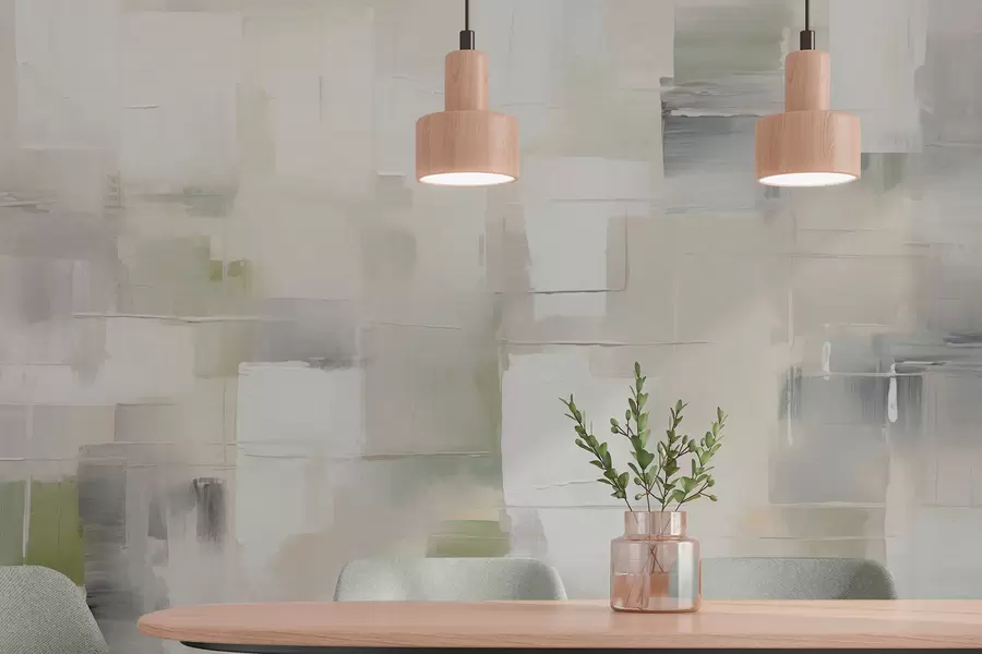 zidne murale Apstrakcija imitacija poteza kistom w04354