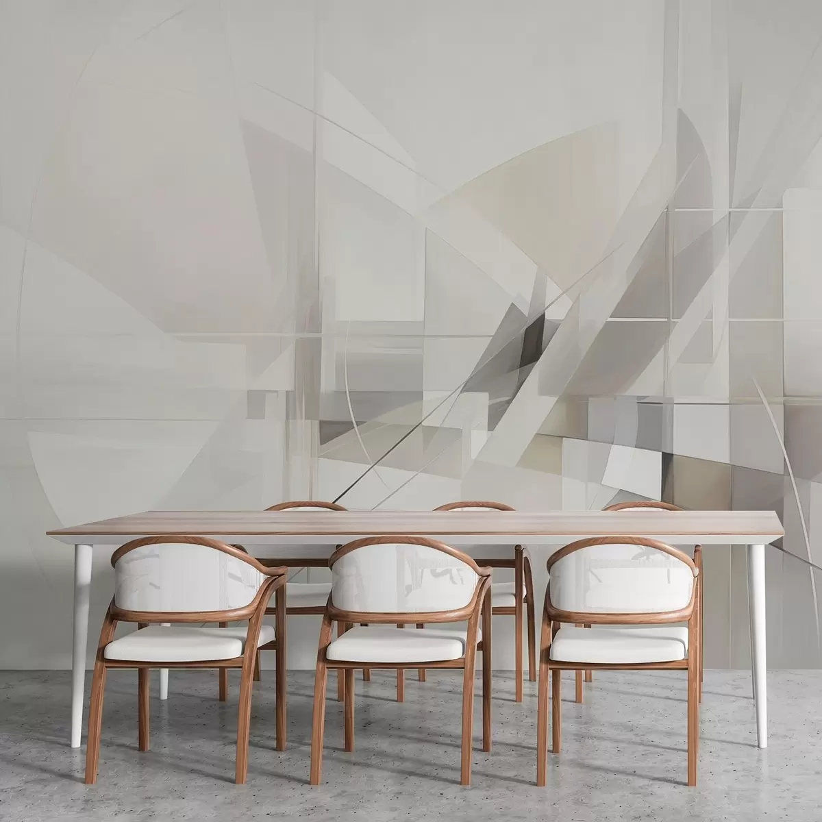 zidne murale Apstraktna geometrija w04380v1