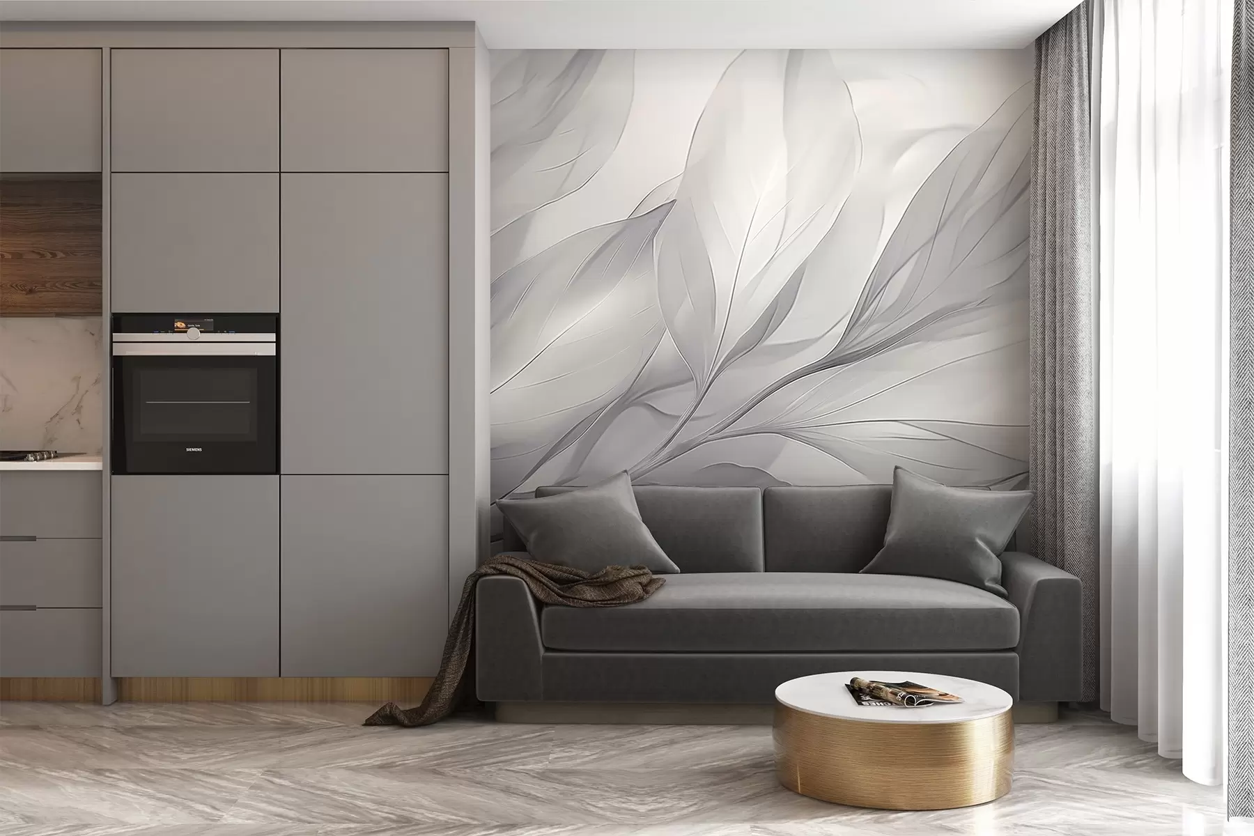 zidne murale Prozirni listovi w04376