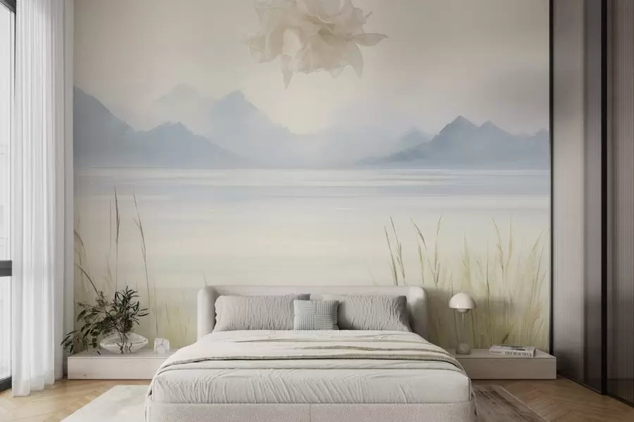 zidne murale Planinsko jezero w04409