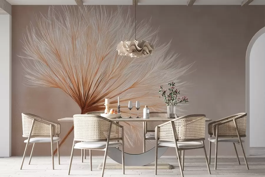 zidne murale Pastelni cvijet w04422