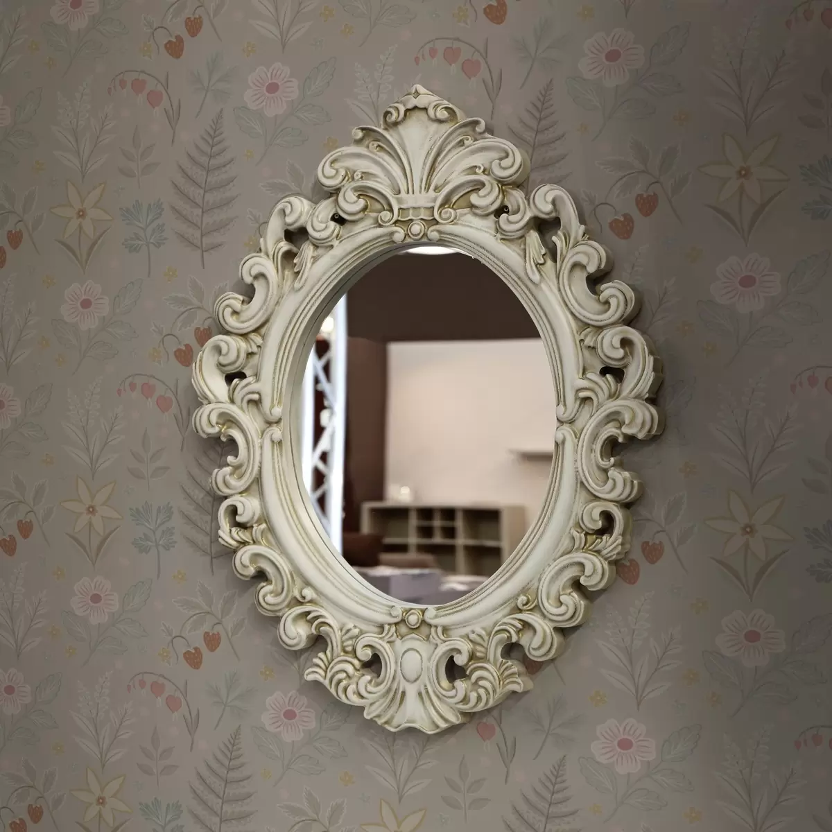 Pozadina Pastelno cvijeće i bobice na svijetlosivoj pozadini a00406