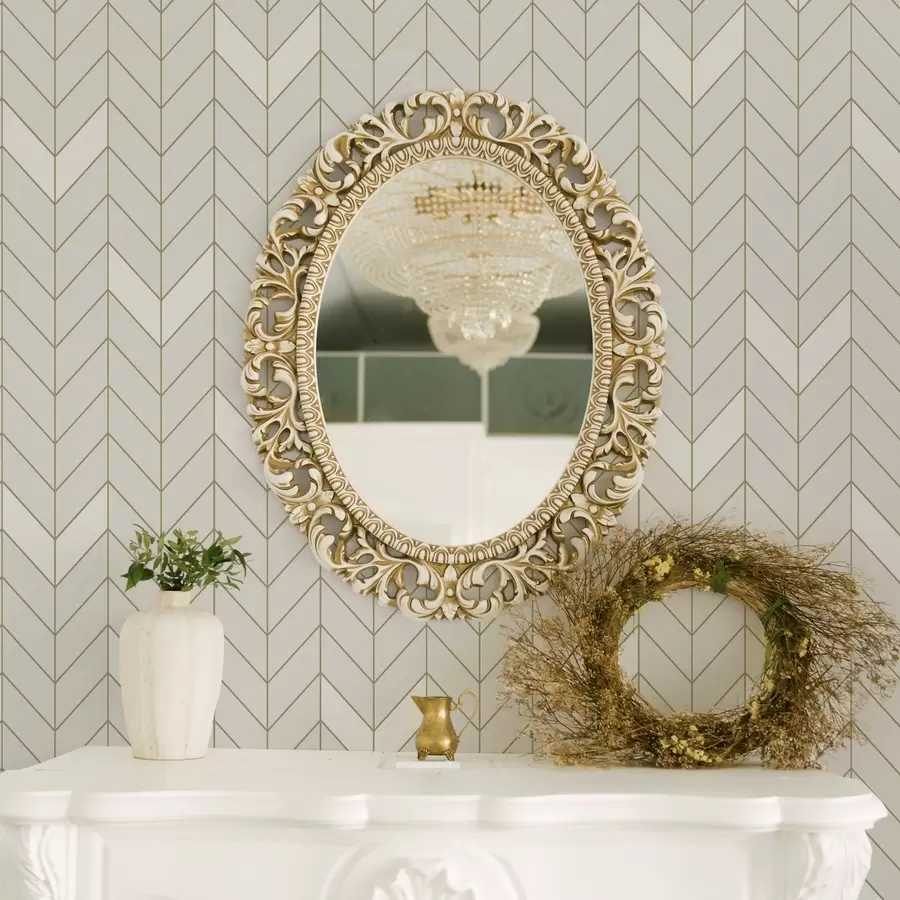 zidne murale Geometrijski uzorak s tankim linijama a00487