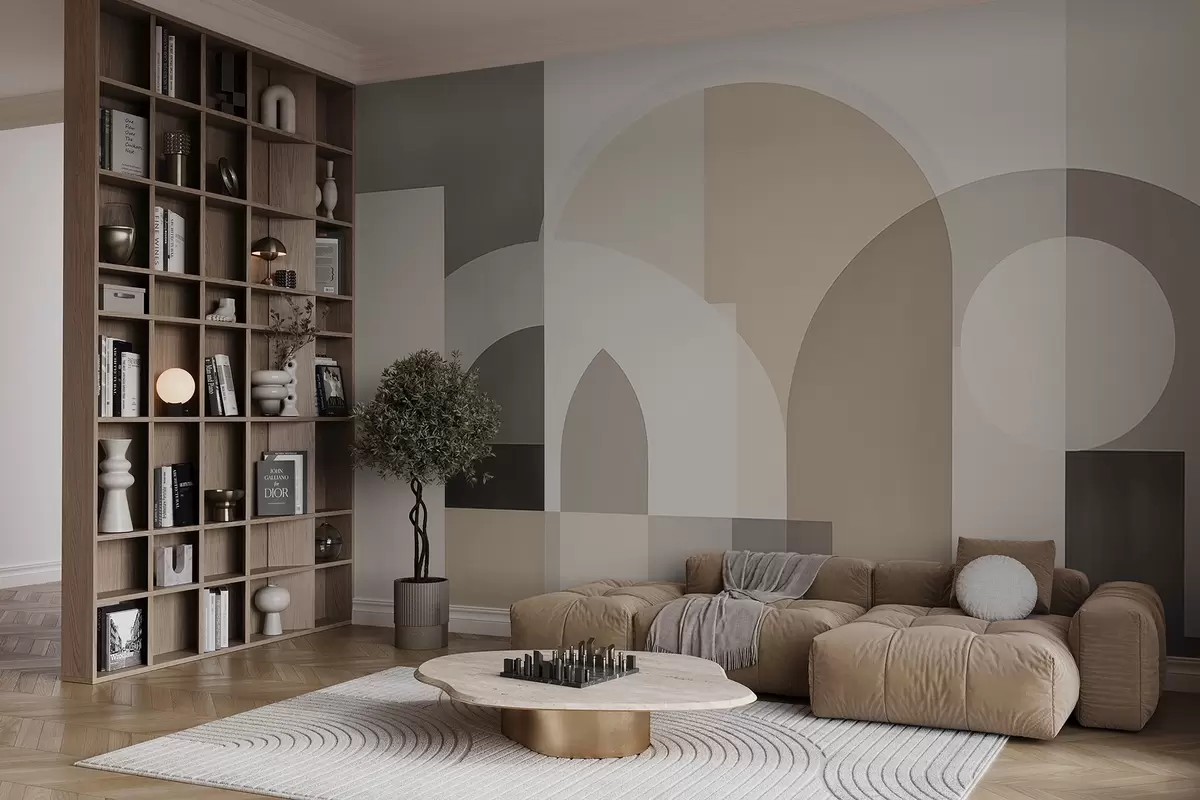 zidne murale Apstraktna apstraktna geometrija w04440