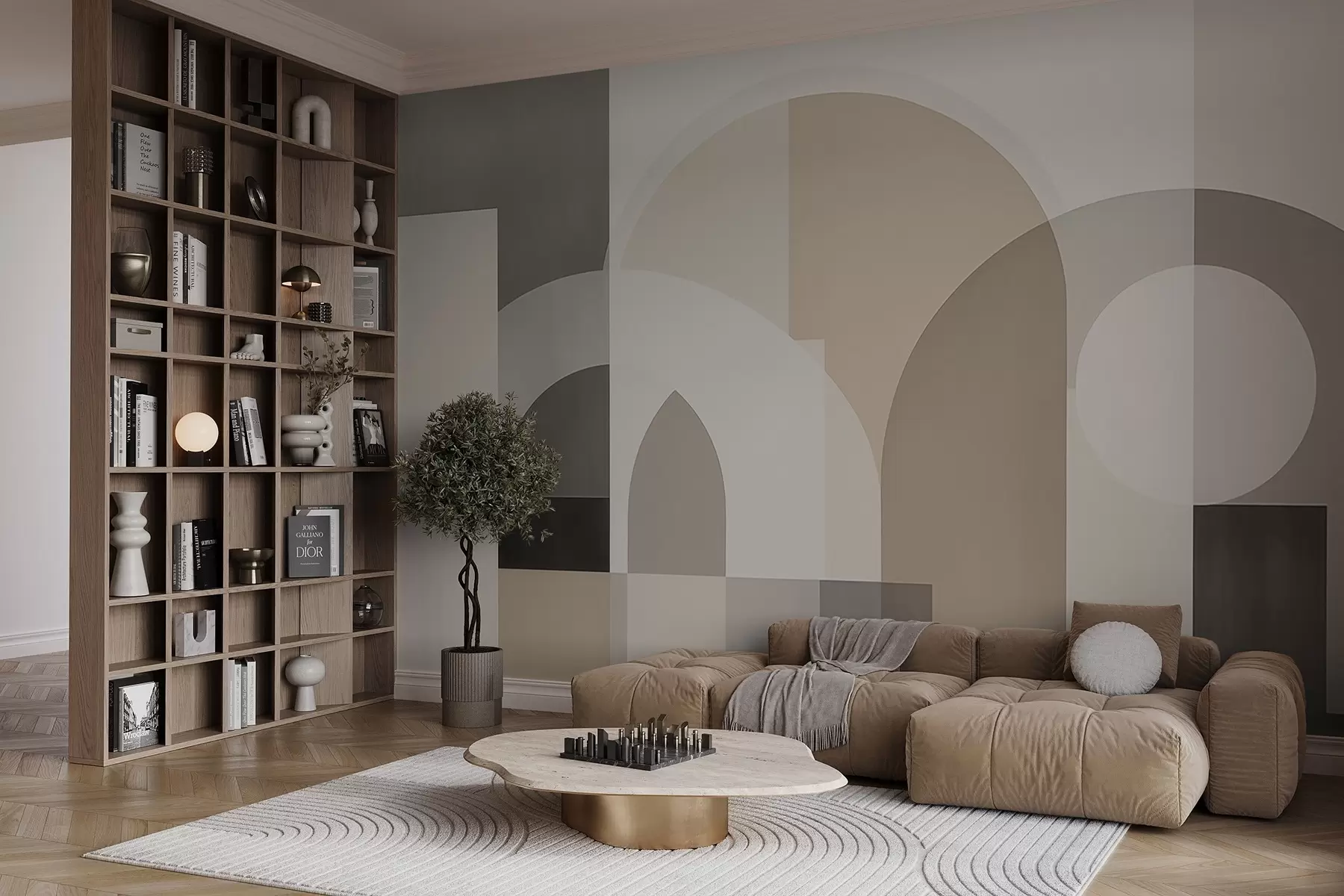 zidne murale Apstraktna apstraktna geometrija w04440