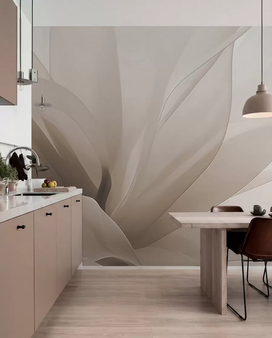 zidne murale Apstraktni cvijet w04435