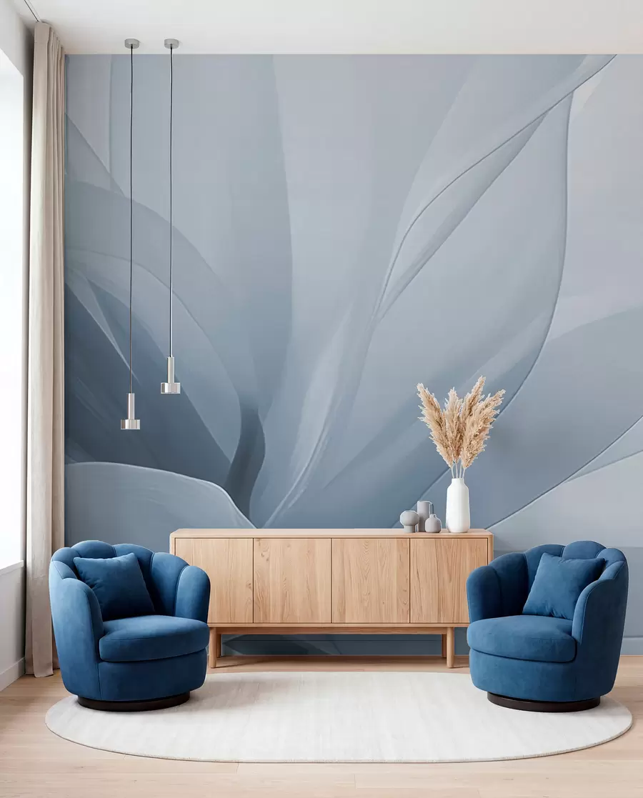 zidne murale Apstraktni cvijet w04435v2