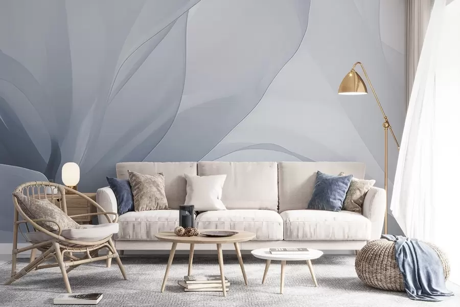 zidne murale Apstraktni cvijet w04435v2