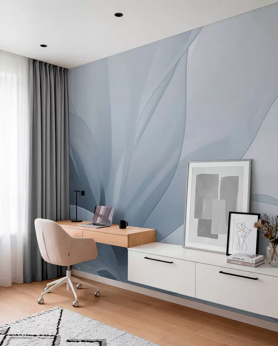 zidne murale Apstraktni cvijet w04435v2