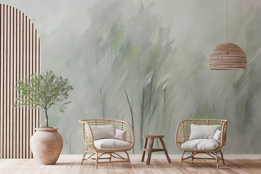 zidne murale Slikanje imitacije drveća w04411