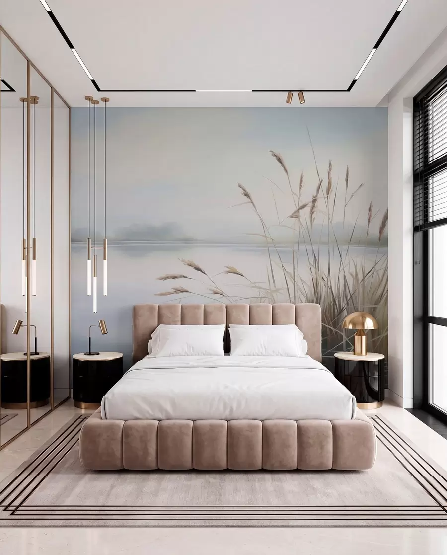 zidne murale Jezero w04486
