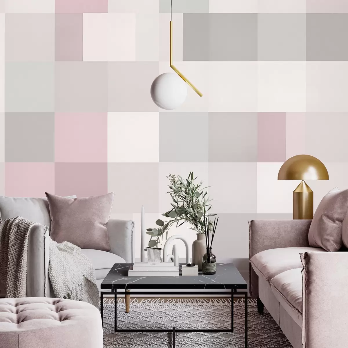 zidne murale Geometrija w04476v3