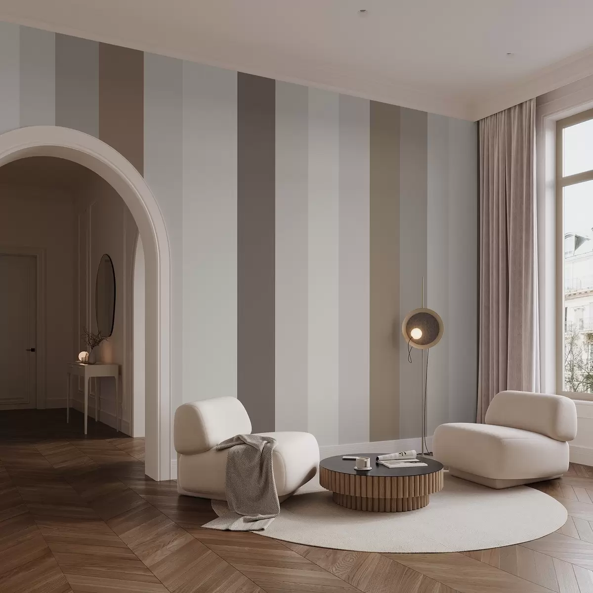 zidne murale Linije w04478