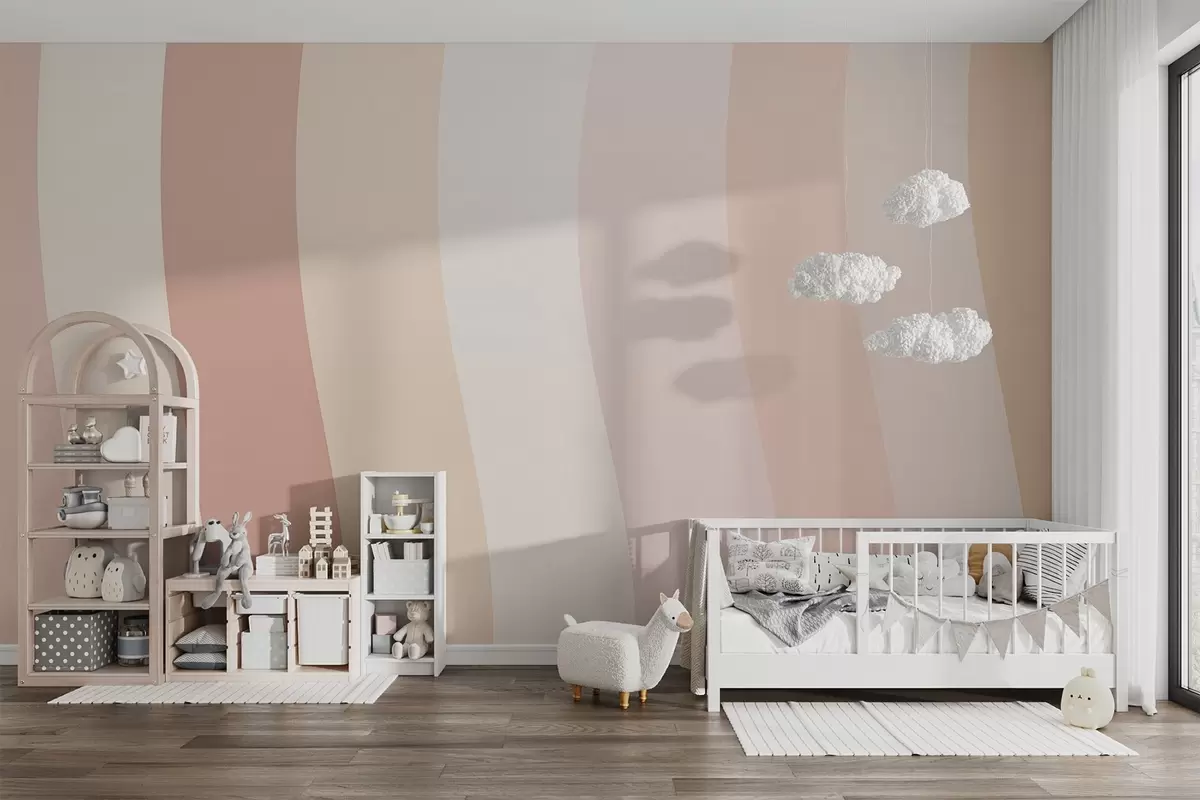 zidne murale Valovi w04479