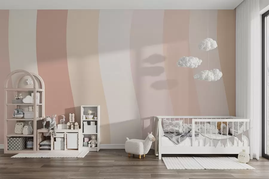 zidne murale Valovi w04479