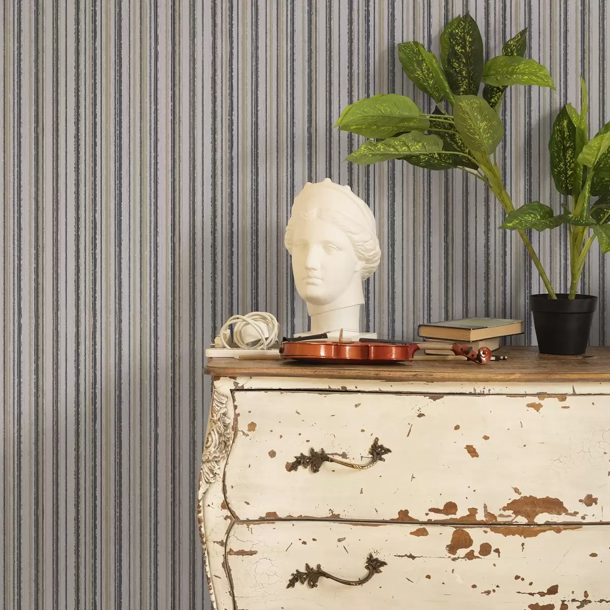 Pozadina Pruge u sivo-bež i žućkastim nijansama a00508