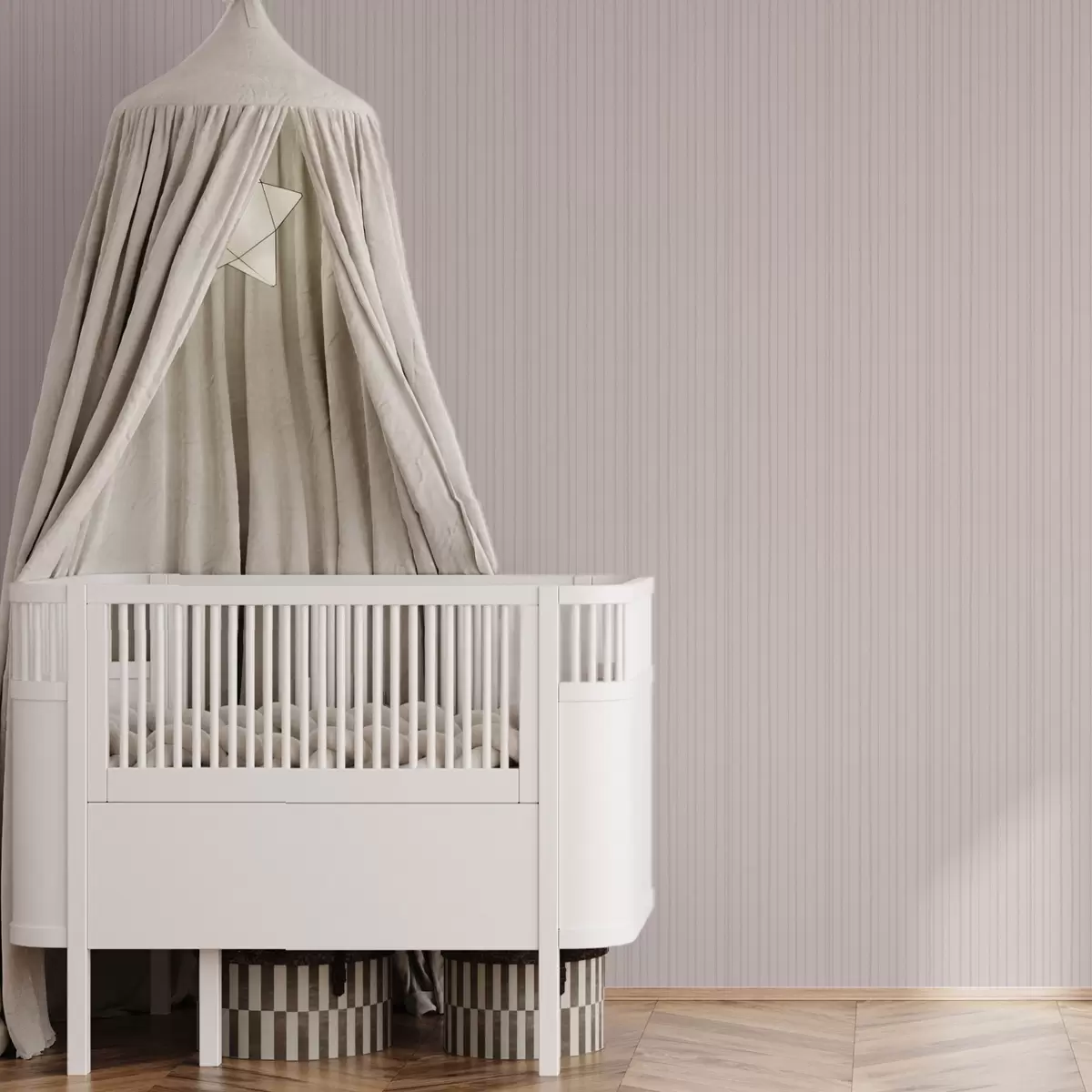 Pozadina Svijetlo ružičaste okomite pruge u nježnom stilu a00567