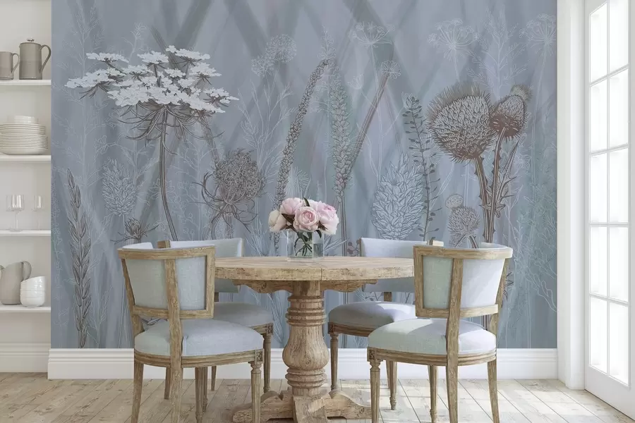 zidne murale Trave i herbarij w04473v1