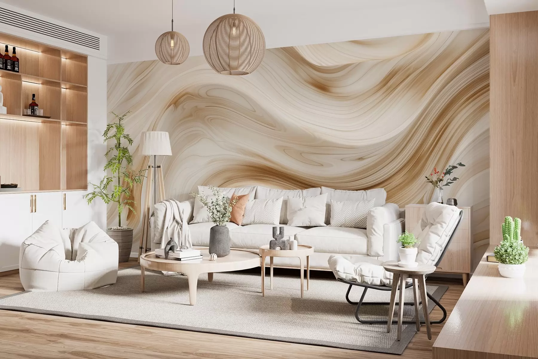 zidne murale Apstraktne linije w04513