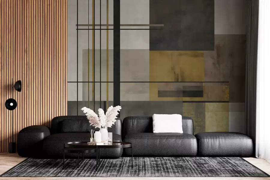 zidne murale apstraktna geometrija w04502