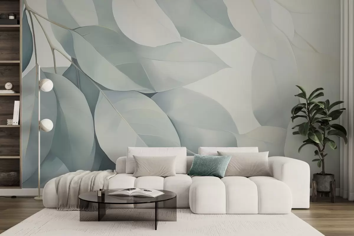 zidne murale Lišće w04600