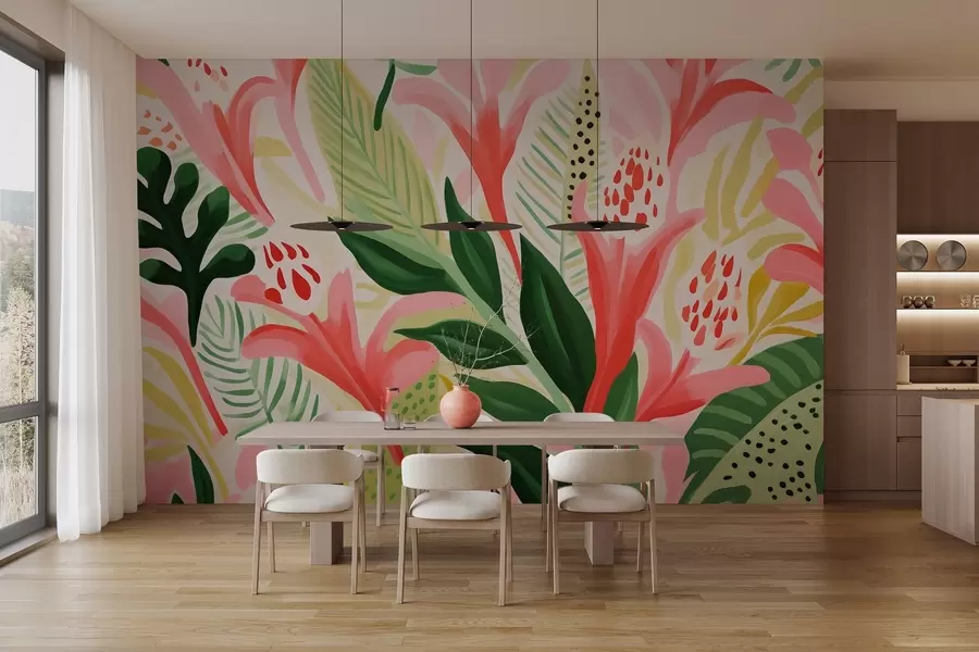 zidne murale Let boja w04564