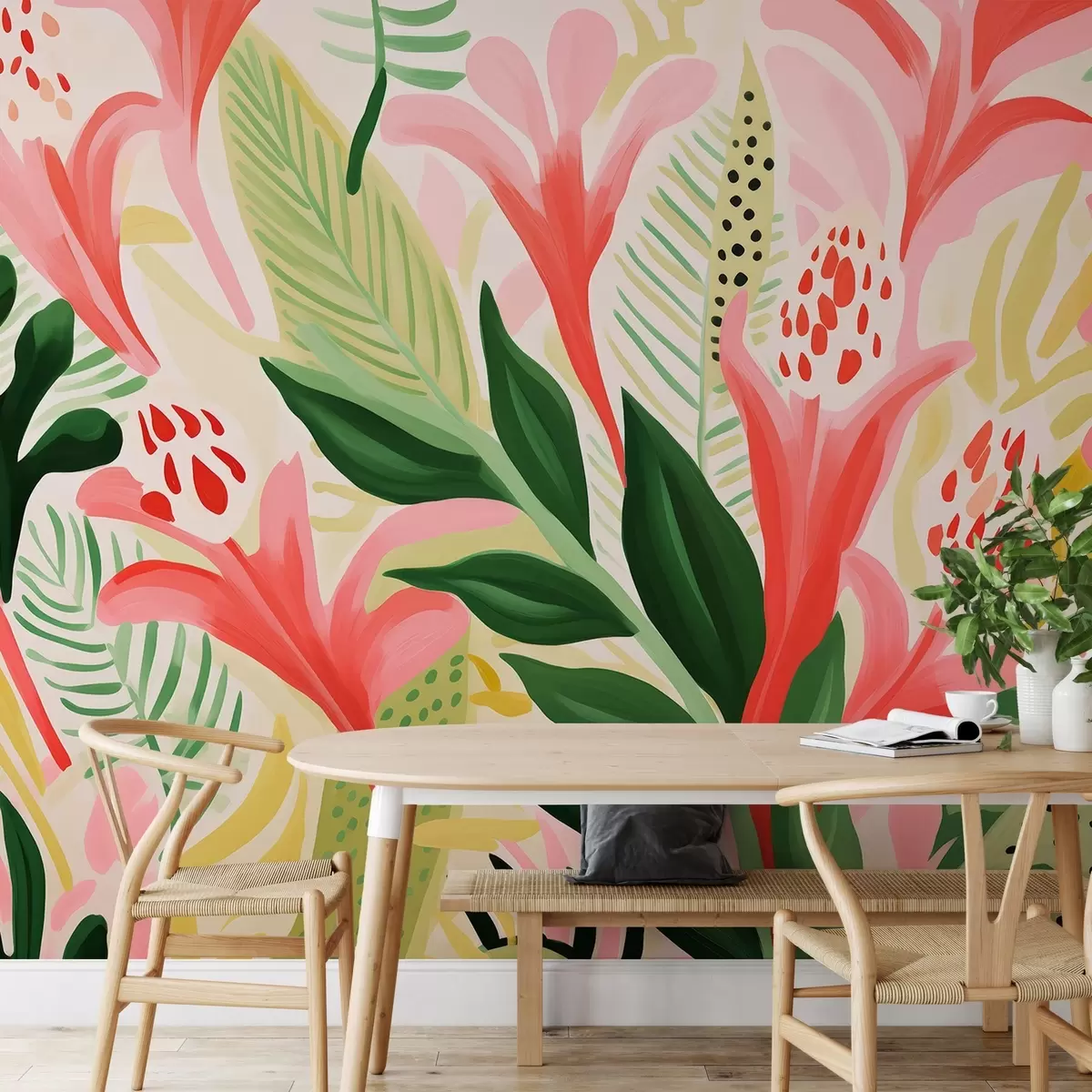 zidne murale Let boja w04564