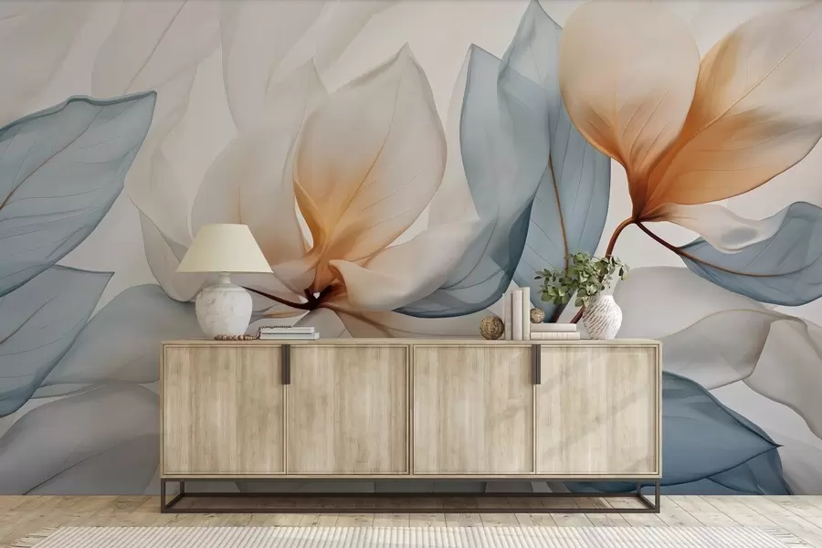 zidne murale Čarolija latica w04566