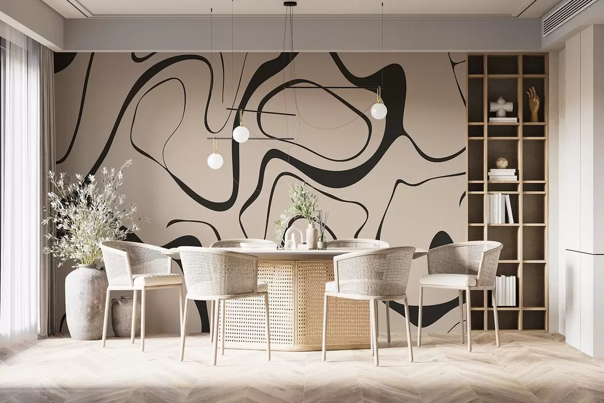 zidne murale Apstraktni uzorak w04649