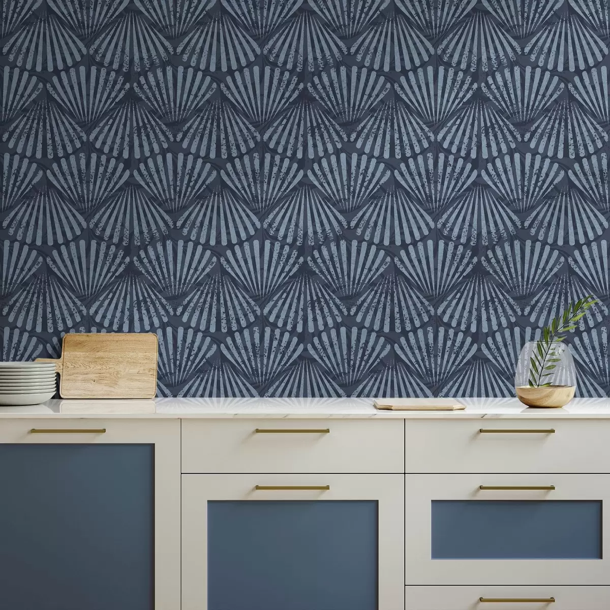 Pozadina Apstraktne zrake u nijansama plave, dinamičan motiv a00710