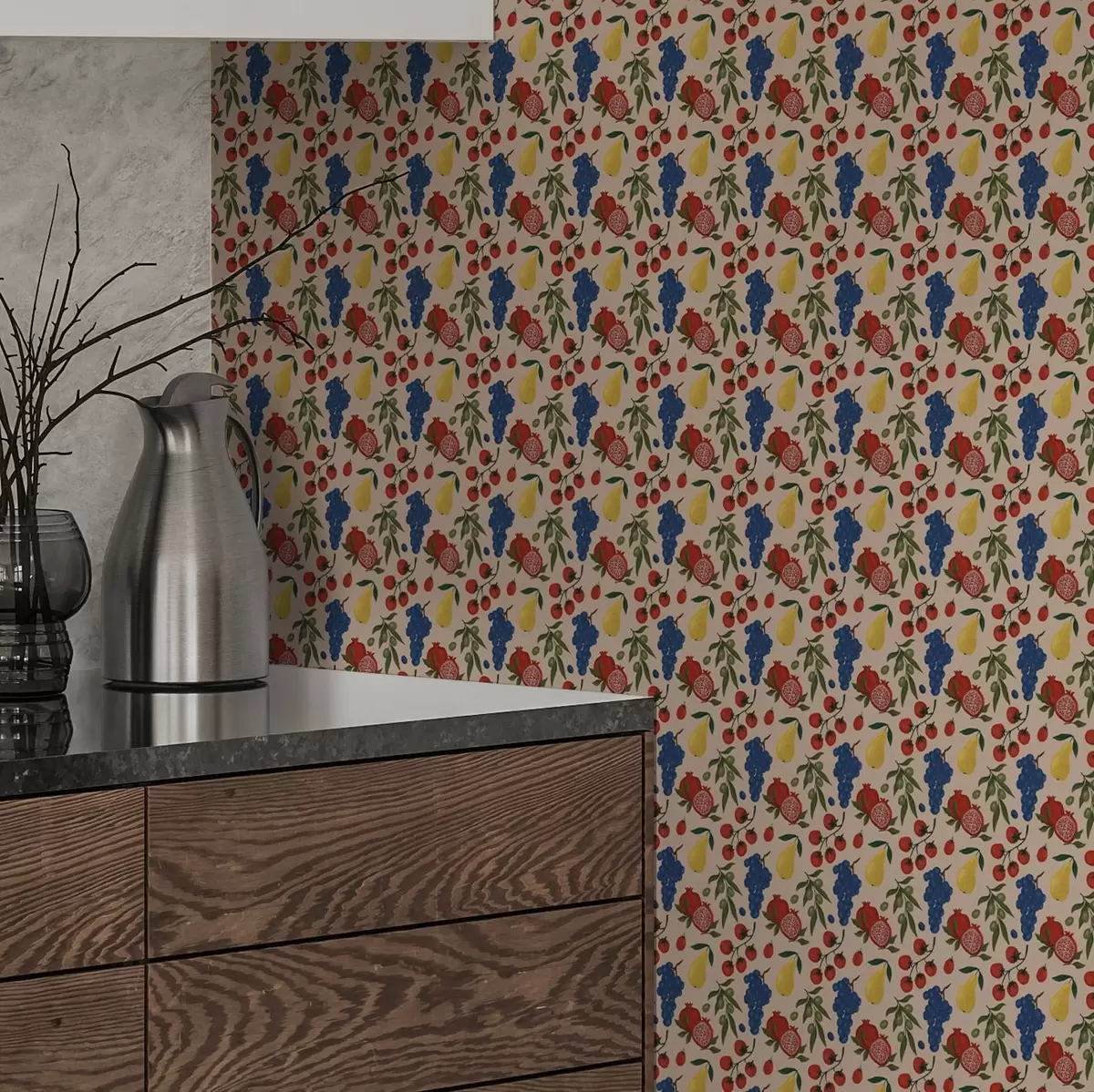 Pozadina Sočno voće na toploj bež pozadini a00801v1