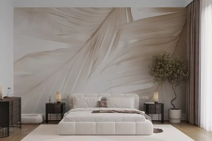 zidne murale Listovi paprati w04727