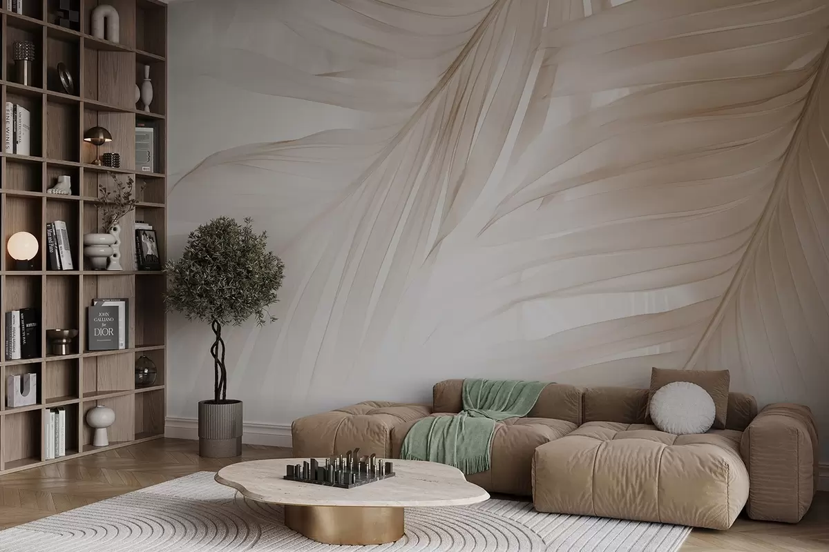 zidne murale Listovi paprati w04727