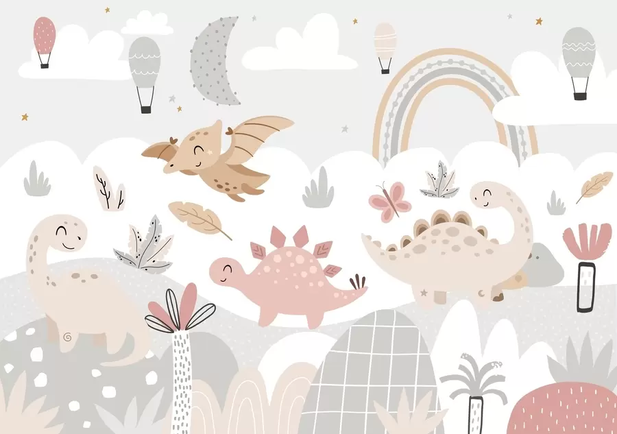 zidne murale Dinosauri w04764