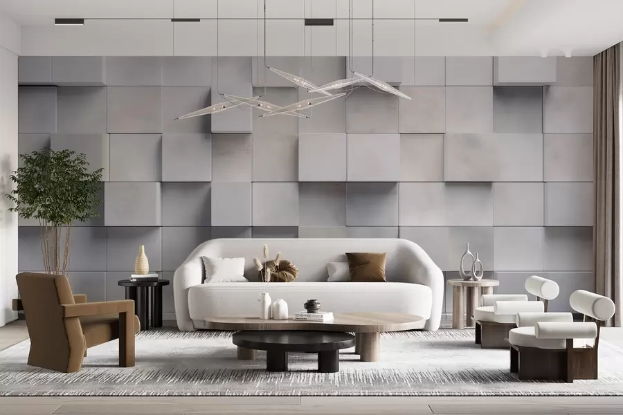 zidne murale Kvadratni blokovi w04806