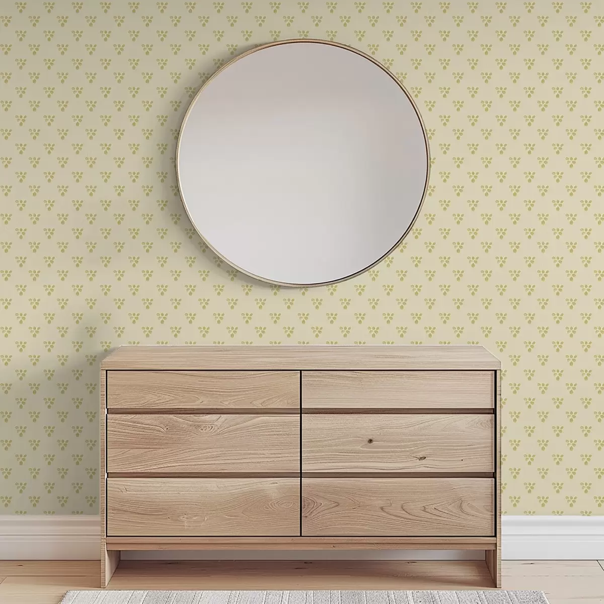 Pozadina Mala ponavljanja: trio lišća na krem-bež boji a00848