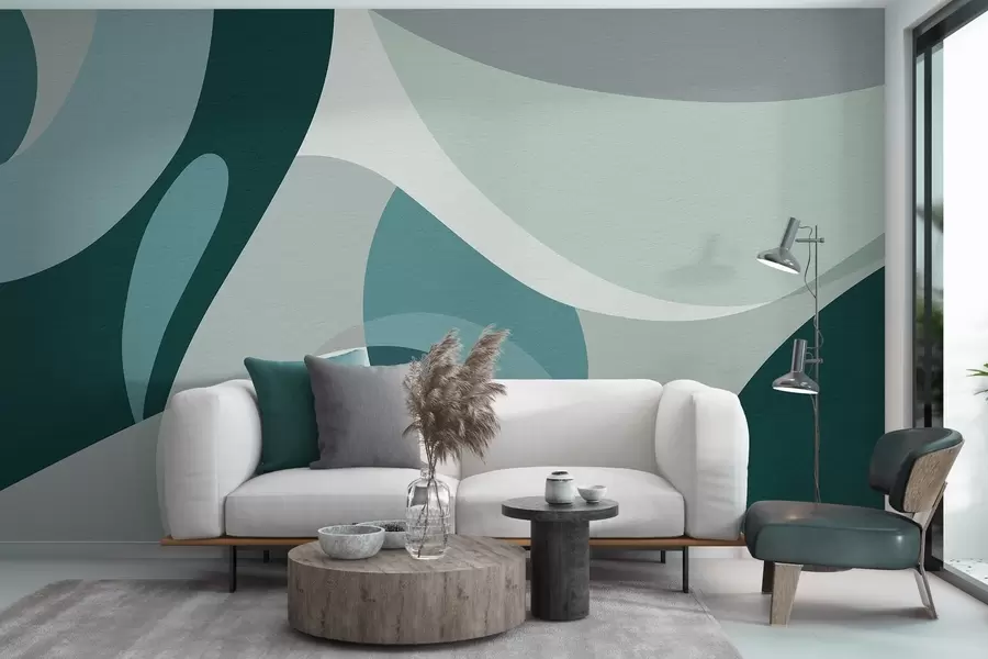 zidne murale Geometrijska apstrakcija w04843v2