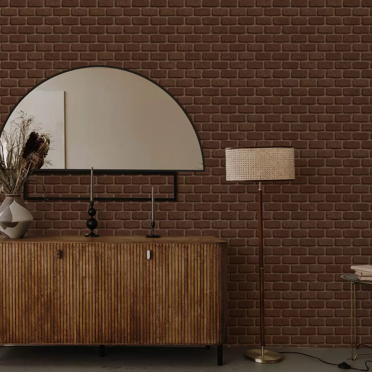 Pozadina Rustikalna smeđa tekstura opeke a00879