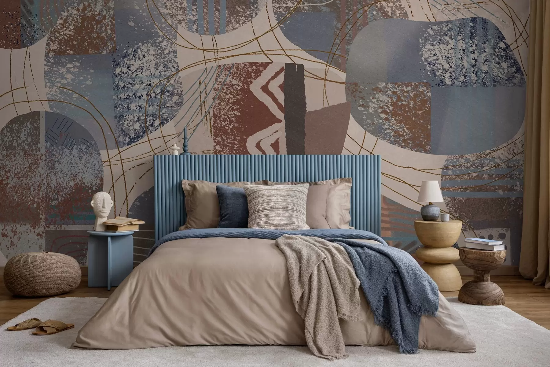 zidne murale suvremena apstrakcija w04871